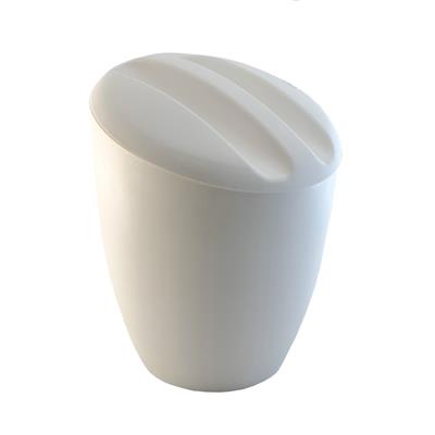 PORTA GHIACCIO ROTONDO LT3,5 CON COPERCHIO DIAMETRO 20CM BIANCO ART. 5763 MC