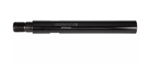 Prolunga per sega a tazza diamantata per trapano ART. 58G540, lunghezza 300 mm, ART. 57H898 GRAFITE