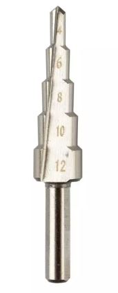 PUNTA A GRADINI 4 - 12MM ART. 54T302 GRAPHITE