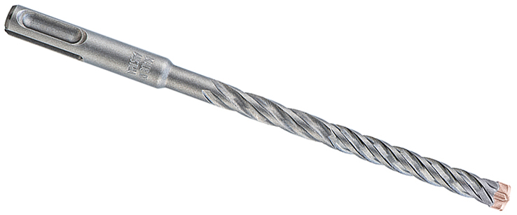 Punta elicoidale 6X160MM ad alto rendimento ALPEN Force X - attacco SDS-Plus -
