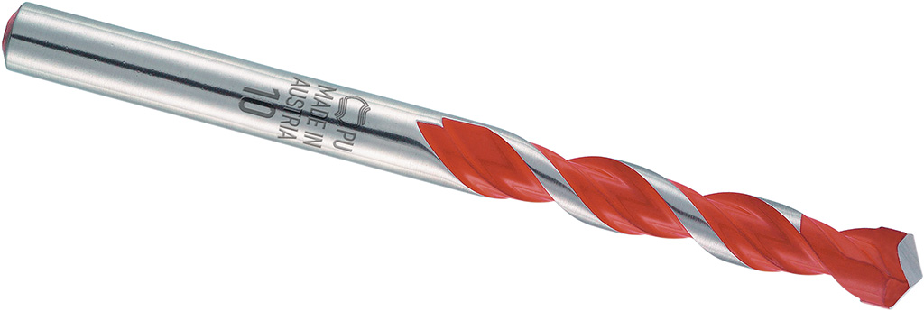 Punta universale ALPEN DIAMETRO MM10 L120x80MM  Profi Multicut art. 172  - serie corta - codolo cilindrico - placchetta in metal