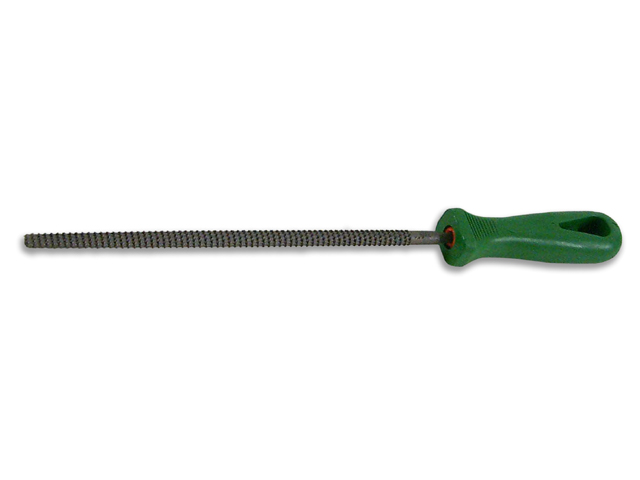 Raspa mezzo tonda mezzo dolce con manico. MM200 INAX50