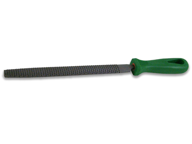 Raspa mezzo tonda mezzo dolce con manico. MM250 INAX50