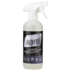 REINOX PRO PULITORE / LUCIDANTE / PROTETTIVO PER ACCIAIO INOX LUCIDO O SATINATO ML500pulisce, lucida e protegge in una sola pass
