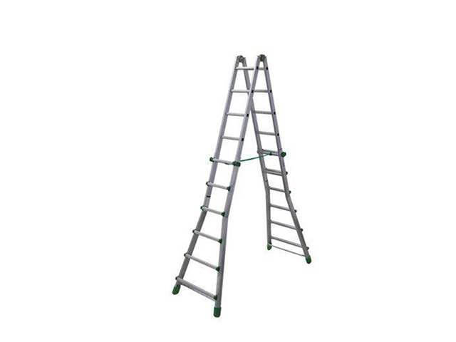 Scala FACAL EUROBRIKO 7/7 GRADINI ART. BK6Universale tutta in alluminio. Cerniere fuse con anime d'acciaio incorporate inattacca