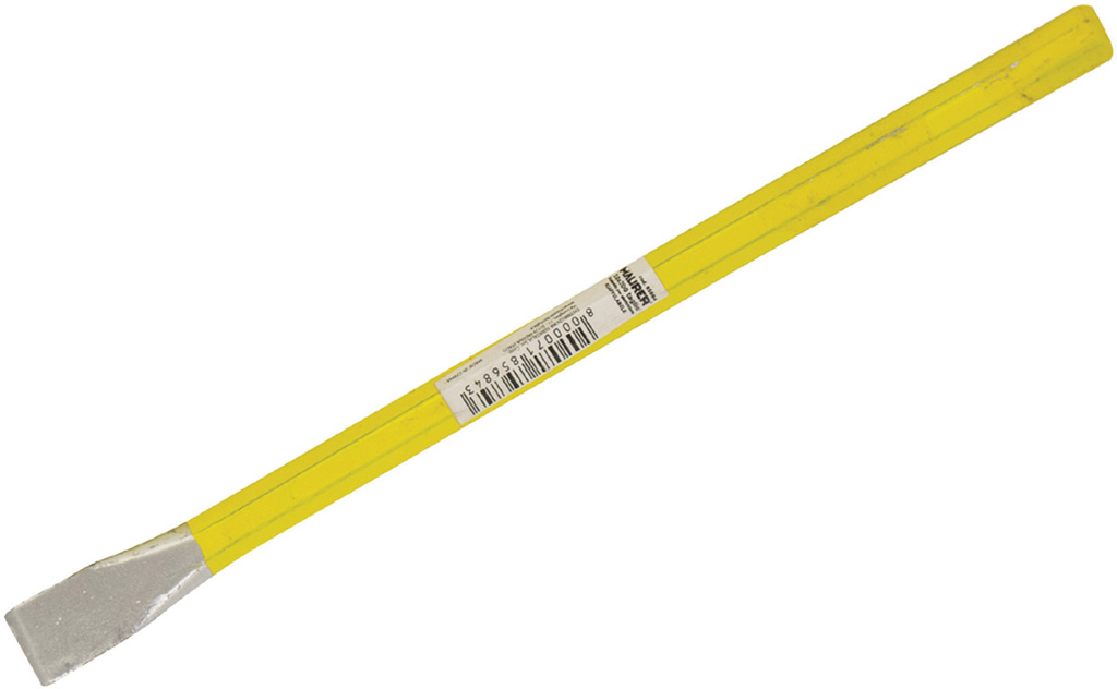 Scalpello per elettricisti DIAM. 10MM X 250MM, a taglio MAURER - a sezione esagonale - in acciaio temprato riaffilabile - taglie
