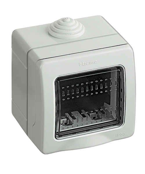 SCATOLA PORTAFRUTTO IDROBOX MATIX BTI25501 CUSTODIA IP55 1P