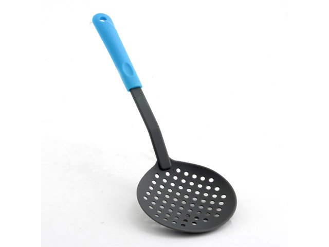 SCHIUMAROLA MANICO AZZURRO RESISTENTE AL CALORE PER ANTIADERENTE H1081-05