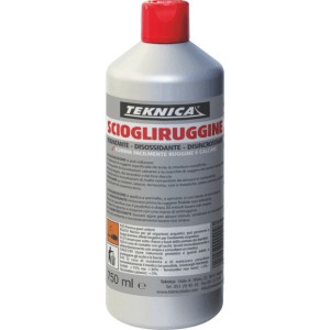 SCIOGLIRUGGINE DISOSSIDANTE / DISINCROSTANTE / FOSFANTE ELIMINA FACILMENTE RUGGINE E CALCARE TEKNICA ART. TK10-0010