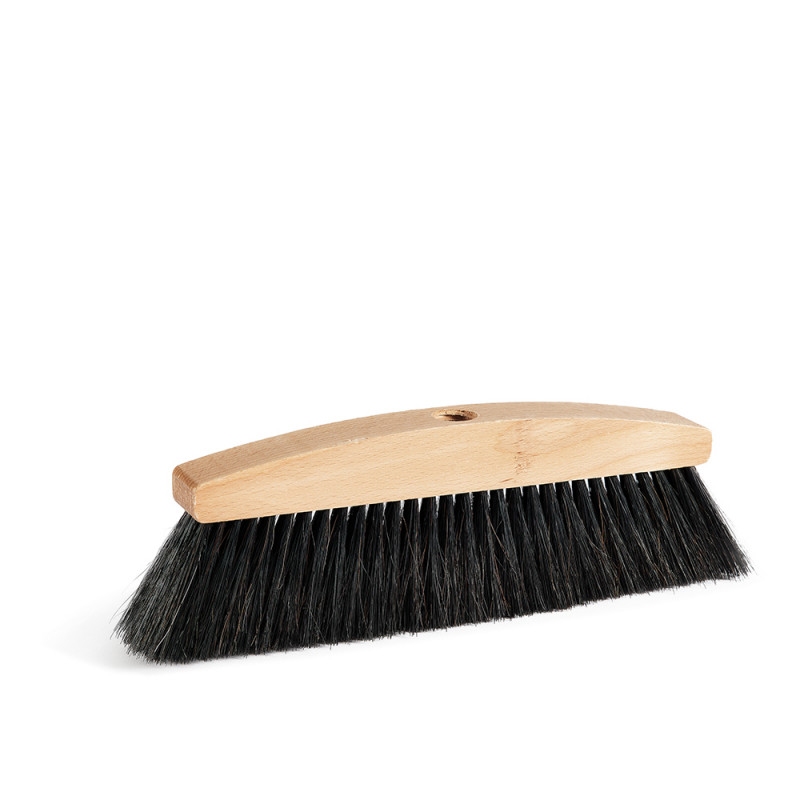 SCOPA COCCIA IN LEGNO con fibre in crine.Scopa ecologica con fibra di crine. Perfetta per i tuoi interni e ideale per pavimenti 
