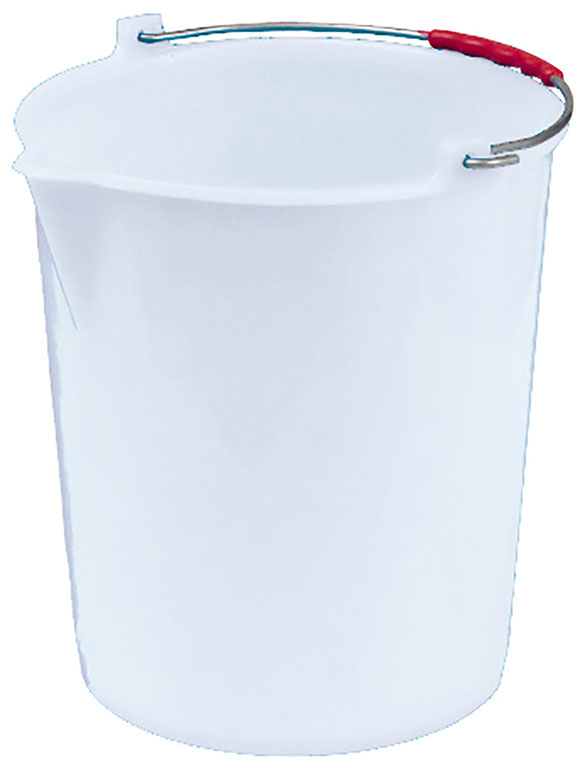 SECCHIO POLITENE CON BECCO LT.9 CM26X26 COLORE BLU
