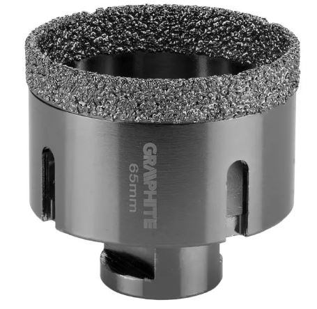 Sega a tazza diamantata 65 mm x M14 art. 55H314 GRAPHITE