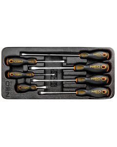 Set di 7 cacciaviti a taglio ART. 84-231 NEO
