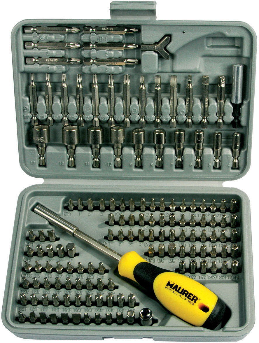 SET INSERTI CON CACCIAVITE MAGNETICO 138PZ