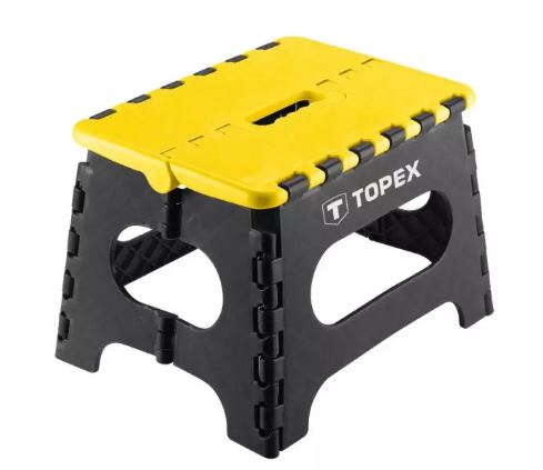 Sgabello pieghevole, portata 150 kg 79R319 TOPEX