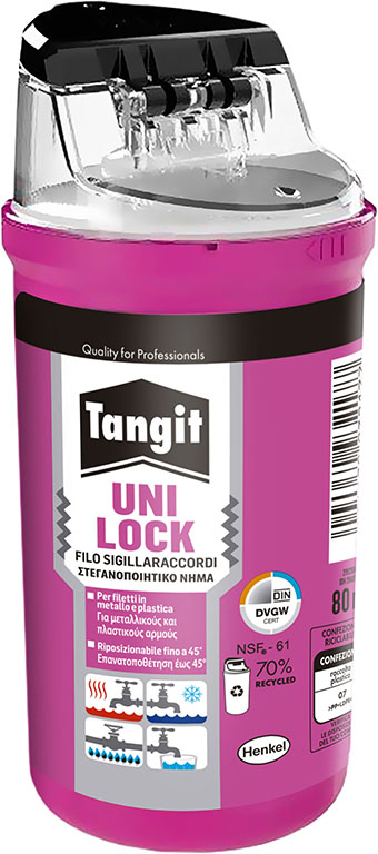 Sigillante multifilo 80ML UNI LOCK pre-ricoperto con pasta inerte TANGIT