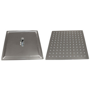 SOFFIONE DOCCIA INOX QUADRO CM.25X25 IN ACCIAIO INOX AMBROSIANA