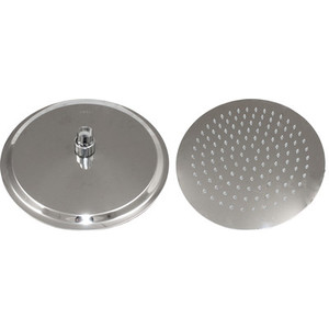 SOFFIONE DOCCIA INOX TONDO DIAMETRO CM.20 IN ACCIAIO INOX SS304