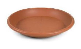 SOTTOVASO IN PLASTICA MEDEA 16CM EURO3PLAST