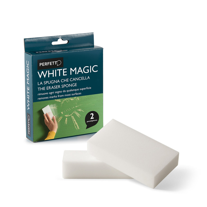 SPUGNA RIMUOVI MACCHIE WHITE MAGIC 2PZ PERFETTO ART. 0246E
