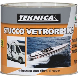 STUCCO VETRORESINA BICOMPONENTE 125ML TEKNICA ART. TK07-0070