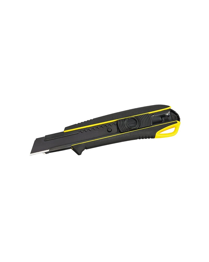 Tajima cutter extra resistente con struttura in acciaio inox temprato da 1mm a protezione della lama. Con 2 lame incluse.