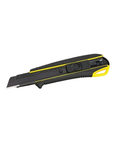 Tajima cutter extra resistente con struttura in acciaio inox temprato da 1mm a protezione della lama. Con 2 lame incluse.