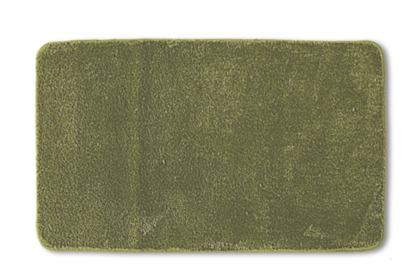 TAPPETO IN MICROFIBRA/LATTICE  Linea living, CM60X100, colore VERDE.