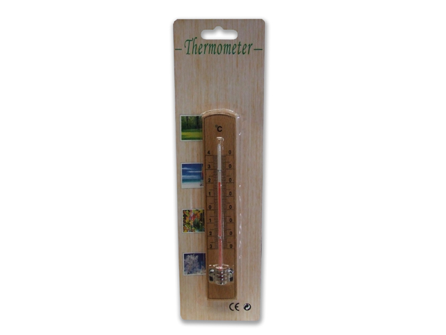 TERMOMETRO IN LEGNO DA PARETE ART. 210