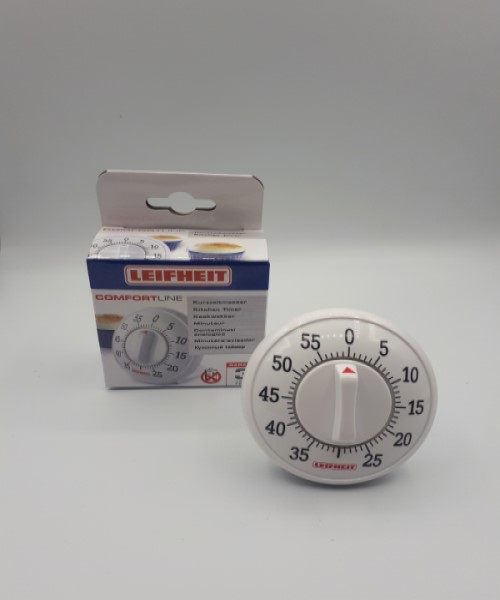 TIMER ANALOGICO CUCINA COMFORTLINE 60MINUTI LEIFHEIT ART. 22600