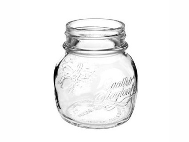 Vaso Quattro Stagioni 15CL senza capsula. Piccolo formato per preparare e contenere grandi gioie della tavola e non solo.