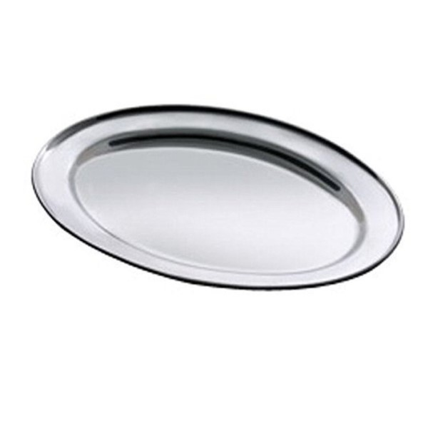 VASSOIO OVALE PORTATA 25X16 INOX SALVINELLI COD. 2470218