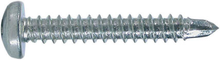 Vite autoperforante mm4,8x50 DRILLEX SCATOLA DA 200PZ Testa Cilindrica Taglio a Croce - fora, filetta ed avvita su lamiere, prof
