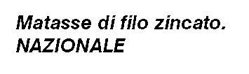 FILO ZINCATO 20 diametro  4.5     