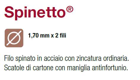 FILO SPINATO SPINETTO 100m