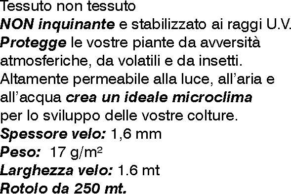 CAPPUCCIO TNT 150X180 3 PZ