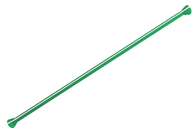 BACCHETTE PLASTICATE H 130