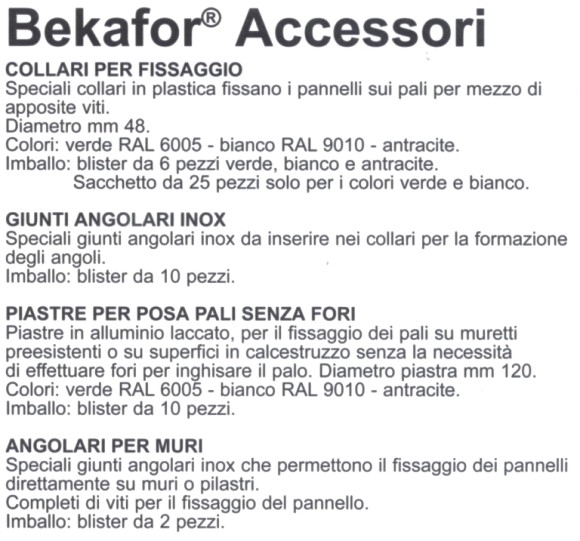 COLLARE BEKAF ANTR C/6PZ  