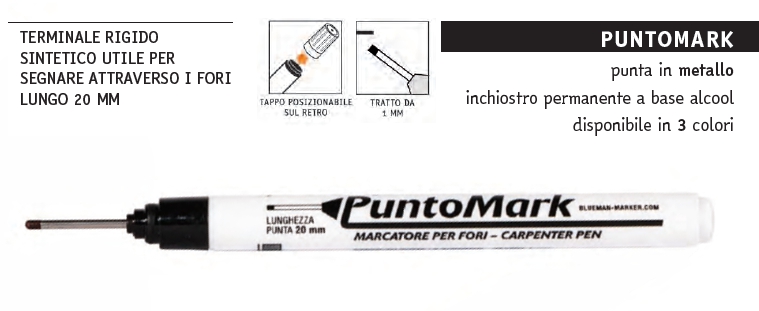 PENNARELLO PUNTO MARK NERO