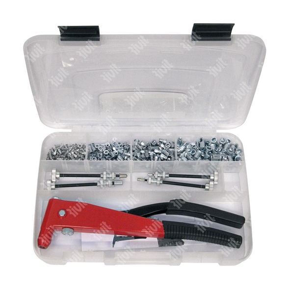 KIT RIVETTATR+INSERT M3-M6