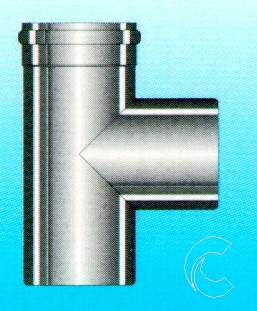 TUBO A T 135? MONO diametro 250   