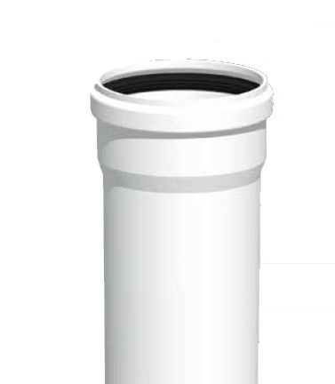 TUBO CONDENS PPS 1MT  diametro 125