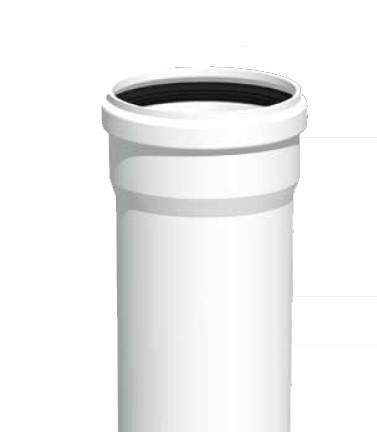 TUBO CONDENS PPS 1MT diametro 100 