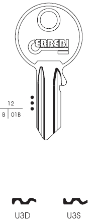 CHIAVE U3S | UL049        