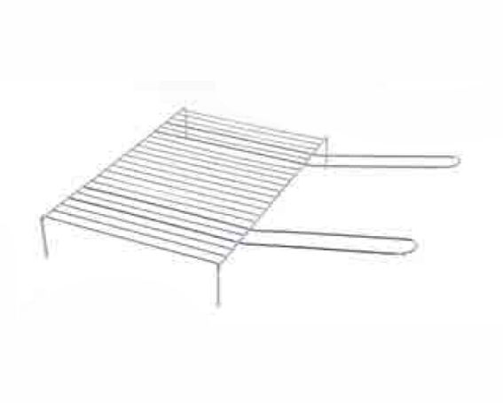 GRIGLIA INOX  CAMINO 60x40
