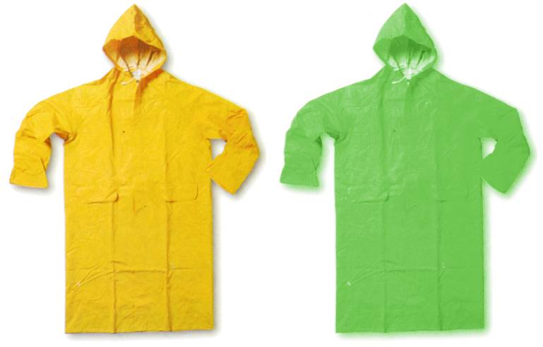 IMPERMEABILE GIALLO  TG XL