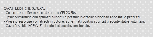 PROLUNGA 2M 3X0,75 10A NER