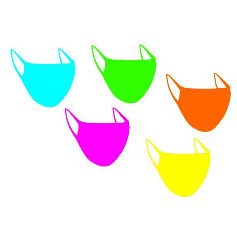 MASCH.ADULTI ARANC.FLUO 1P
