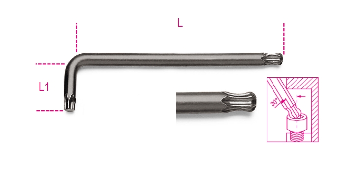 97BTX T25 CHI TORX PIEG SF