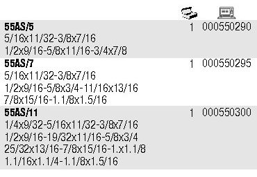 55AS/11 CHI.FORCHE DOP 11P